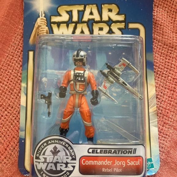 Hasbro Star Wars Commander Jorg Sacul Action Figure - Orange